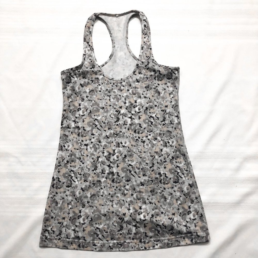 Lululemon | Grey Marble Racerback Tank